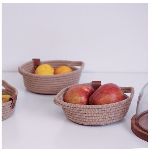 Aberto Design set pamučnih korpi 3 komada JUT05001128D Slike