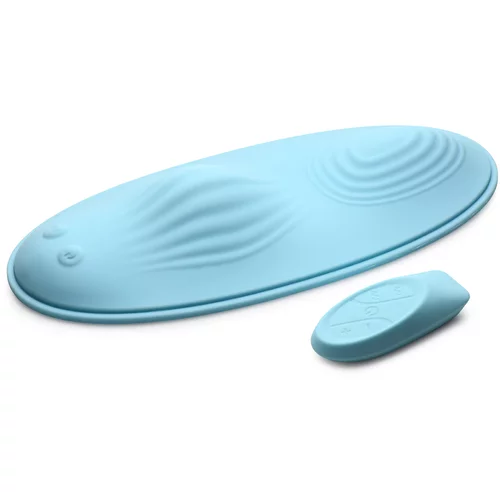 Inmi N Wave Slider 28X Vibrating Pad with Remote Control Blue