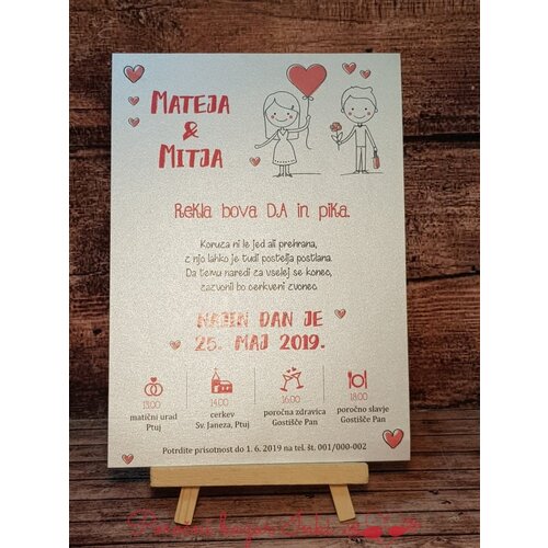  Poročna vabila ZABAVNA PORZAB 111 Cene