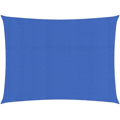 VidaXL Jedro za za&amp;scaron;titu od sunca 160 g/m&amp;sup2; pravokutno plavo 5x6 m HDPE Slike