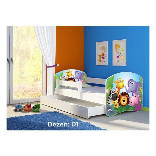 ACMA 2 krevet za decu sa fiokom 140 x 70 cm Cene