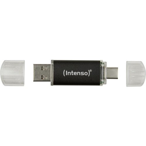 Intenso Twist Line USB stick 64 GB antracitna boja 3539490 USB a, USB-C&amp;trade;, USB 3.1 (gen. 1) Slike