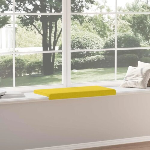  Jastučić za klupu Tkanina Svijetlo žuta Dubina 35 cm - Svjetložuta 80 x 38 x 6 5 cm Cijene