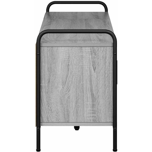  TV ormar 146 x 33 x 50 cm Siva Sonoma Konstruirano drvo - Siva Sonoma 146 x 33 x 50 cm Slike