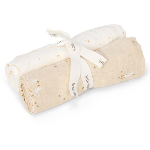 Little Dutch® 2-dijelni set tetra pelena 70x70 little goose newborn naturals Cijene