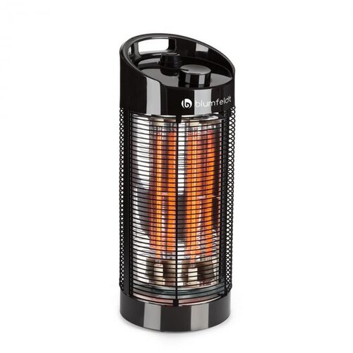 Blumfeldt Heat Guru 360, stoječi grelnik, 1200/600 W, 2 stopnji ogrevanja, IPX4, črn Cene