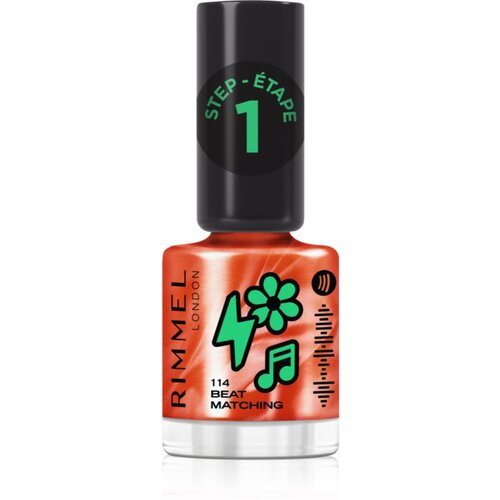 Rimmel London Super Gel Lacquer lak za nokte nijansa 114 Beat Matching 12 ml Cijene