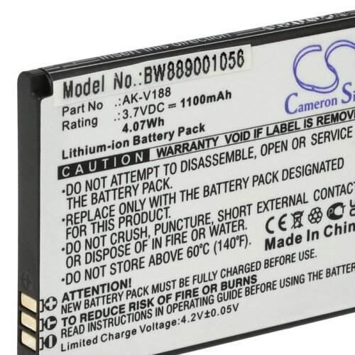  Baterija za Emporia TouchSmart, AK-V188, 1100 mAh Cene