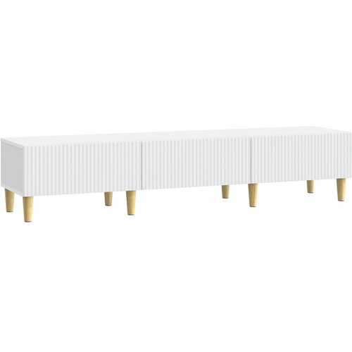 vidaXL TV ormar s ladicama Bijela 147 x 34 5 x 30 cm Konstruirano drvo - Bijela Cene