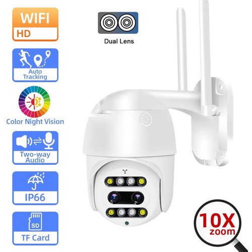 ptz 8MPX wifi kamera 21HS (SM400) sa dva objektiva i 10x optičkim zoom-om Cene