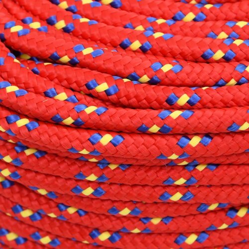  Brodski konop crveni 8 mm 25 m od polipropilena Slike