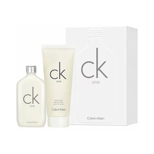 Calvin Klein CK One darilni set toaletna voda 50 ml + gel za prhanje 100 ml unisex