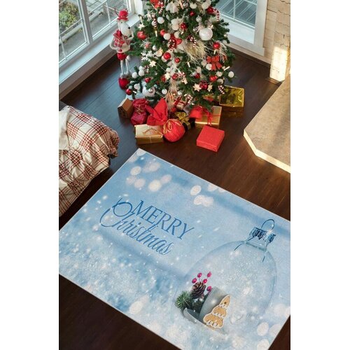 Conceptum Hypnose Tepih sa novogodi&scaron;njim motivima Chr_18, Pravougaoni, 120 x 180 cm, &Scaron;areni Cijene