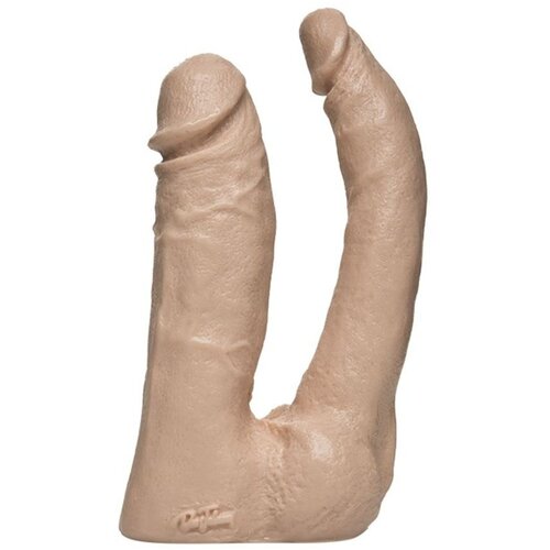 Doc Johnson - The Naturals Double Dildo - Beige Cene