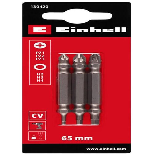 Einhell Bit za bu&scaron;ilicu nastavak (bit) set duplih bitova PZ/HEX, 65 mm, 3/1 Cijene