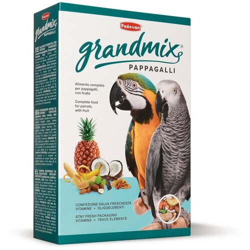 Padovan Grandmix Pappagalli 600g hrana za velike papagaje Cene