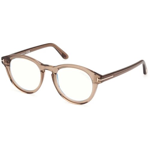 Tom Ford Ženski okvir za dioptrijske naočare Blue Block 0FT5940-B 4849, Smeđi Cene