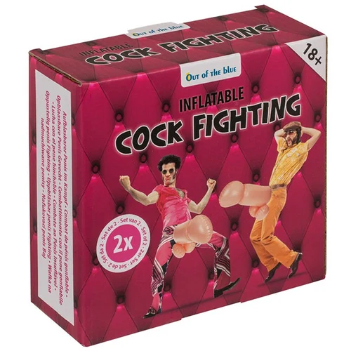 OV-Grosshandel Cock Fighting - napuhavajući strap-on za penis borbu (prirodna boja)