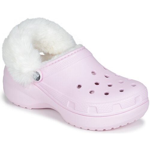 Crocs Classic Platform Lined Clog W Ružičasta Slike