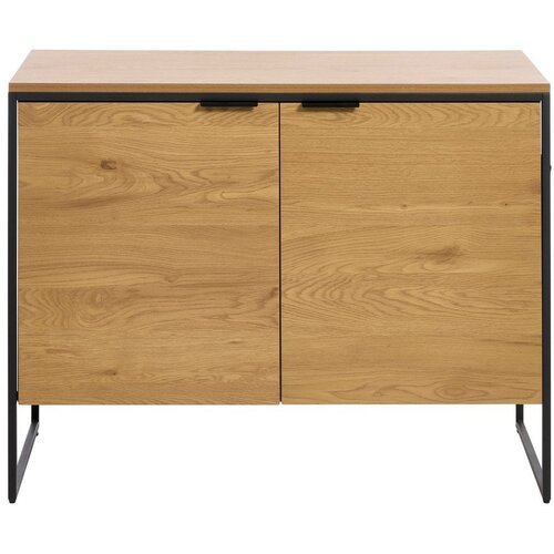 Unique Furniture Komoda v hrastovem dekorju v naravni barvi 104,5x80x45 cm Cesura &ndash; Cene