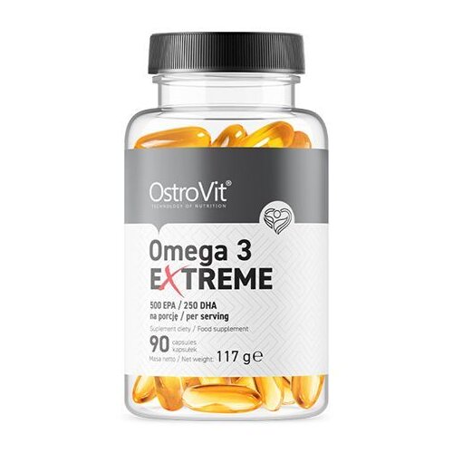 OSTROVIT Omega 3 Extreme, 90 kaps, 500 epa/250 dha Cene