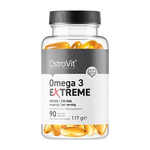 OSTROVIT omega 3 extreme professional, 90 kapsula Slike