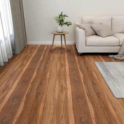 vidaXL Samoljepljive podne obloge 55 kom PVC 5,11 m² smeđe Cijene