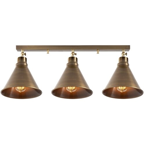 Opviq lights stropna svetilka v bronasti barvi s kovinskim senčnikom &amp;oslash; 20 cm berceste &amp;ndash; Slike