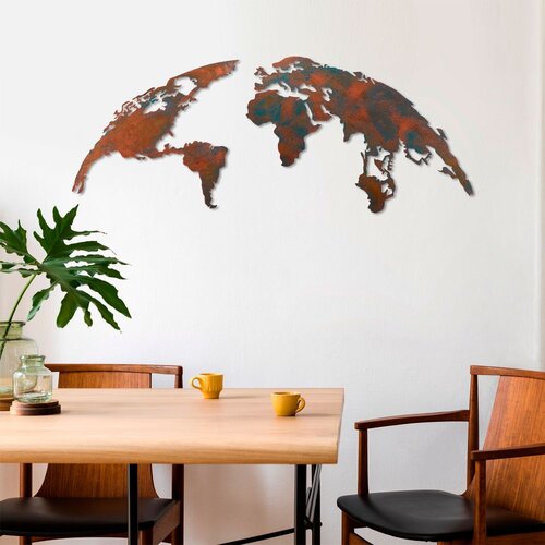 Wallity Zidna dekoracija World Map, 150 cmx59 cm, &amp;Scaron;arena Slike