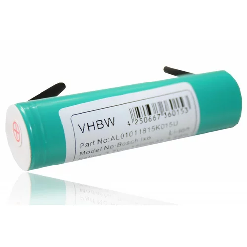 VHBW Baterija za Bosch Ixo / Black &amp; Decker KC360, 3.7 V, 1.5 Ah