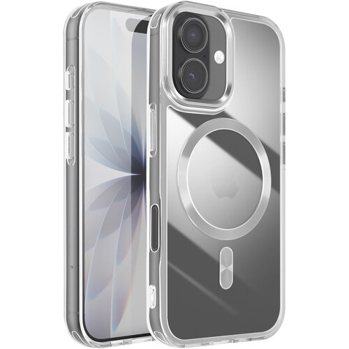 AVIZAR Ovitek za iPhone 17, kolekcija Crystal Color, združljiv z MagSafe, Srebrna, (5000189112) Cene