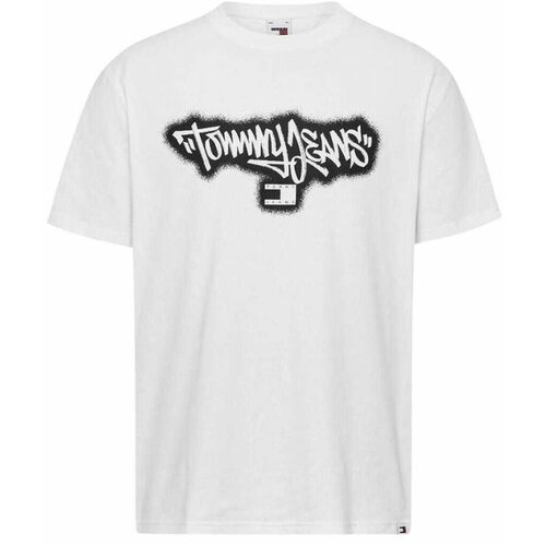 Tommy Hilfiger logo print muška majica THDM0DM18272-YBR Slike
