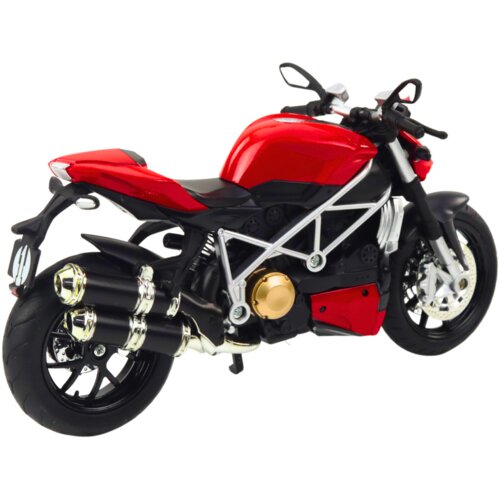  Metalni motor za igro z zvočnimi in svetlobnimi efekti 1:12 - črna/rdeča Slike