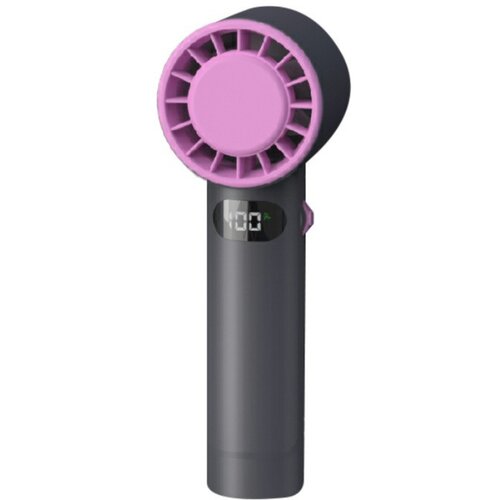 INF Ročni ventilator z visoko hitrostjo in digitalnim zaslonom - termoelektrično hlajenje, nastavljivo 100 hitrosti, 1200 mAh, LED zaslon, zložljiva sp, (5000286501) Cene