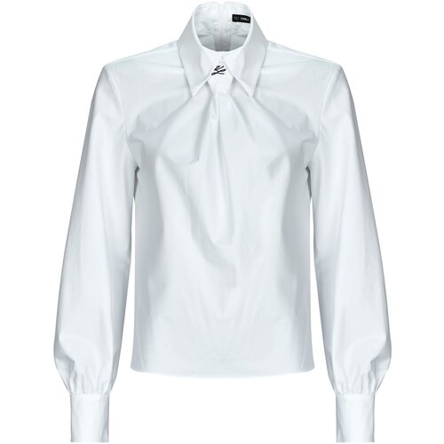 Karl Lagerfeld TIE BLOUSE Bijela Slike