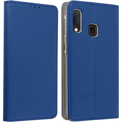 Avizar Folio etui Držalo za kartice in stojalo za video, magnetni zavihek - polnocno modra str. Samsung Galaxy A20e, (20599333) Cene