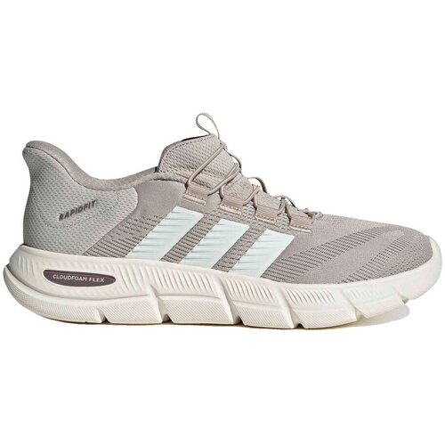 Adidas Modne superge Baskets cloudfoam flex rapidfit wide &eacute;lastique Bež Cene
