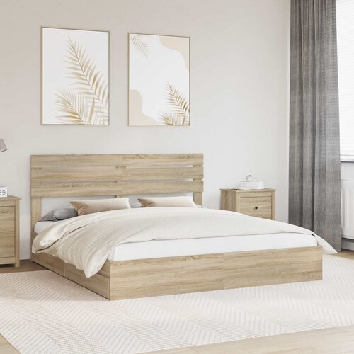  s od storage Sonoma hrast 180 x 200 cm Konstruirano drvo Cijene