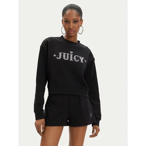 Juicy Couture Športne kratke hlače Sully Rodeo JCBHS223825 Črna Regular Fit