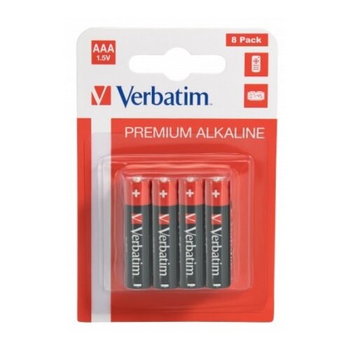 Verbatim alkalne baterije aaa-lr3 (lr03) 49502-blister od 8 baterija ( AAAVLR38/Z ) Cene