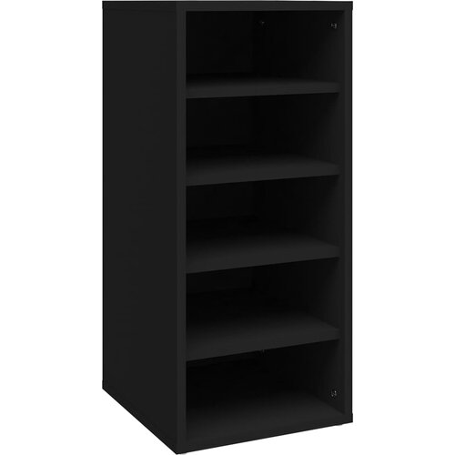 Maison Chic Omarica za obutev - Kopa za čevlje črna 31,5x35x70 cm iverna plo&amp;scaron;ča, (21777177) Slike