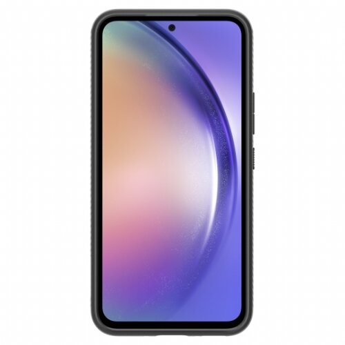 Spigen Liquid Air silikonski ovitek za Samsung Galaxy A34 črn Slike