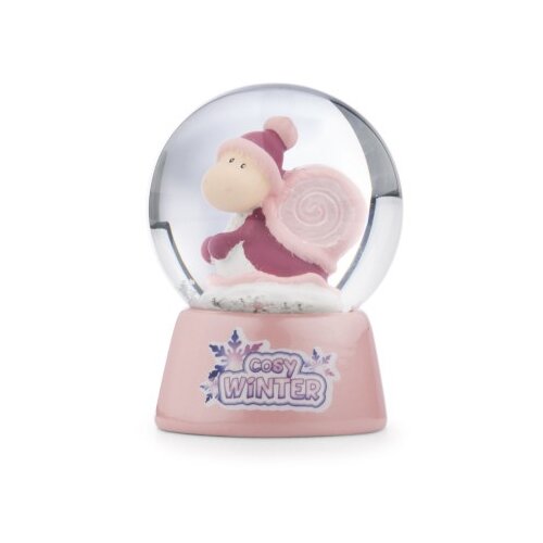  Novogodi&scaron;nja glitter kugla pužić pink - 6.5cm nici 49351 ( 72025 ) Cene