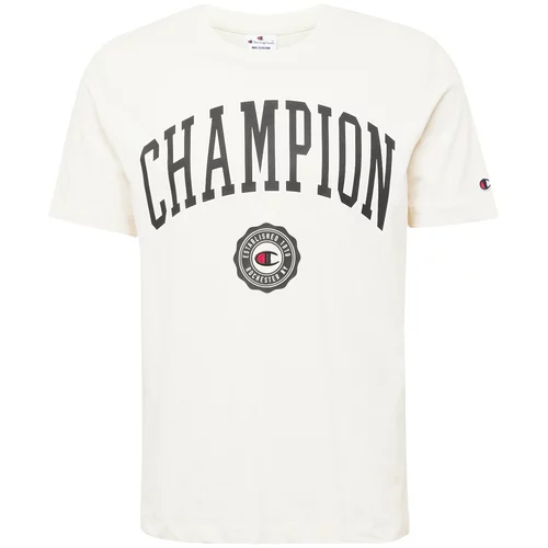 Champion Authentic Athletic Apparel Majica boja pijeska / crvena / crna / bijela
