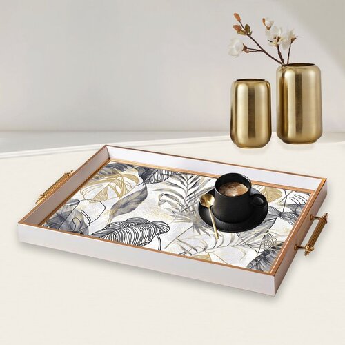 Aberto Design Poslužavnik TPB9812 50 x 29 x 3.5 cm, Šareni Cene