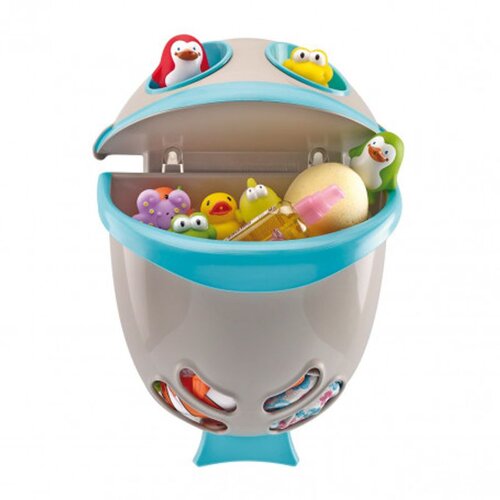 THERMOBABY spremnik za igračke Bubble Fish Grey/turquoise Cene