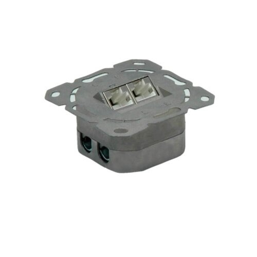 Secomp Value Cat6A/Cl.EA Flush WallMount Jack STP horizontalni beli ( 5862 ) Slike