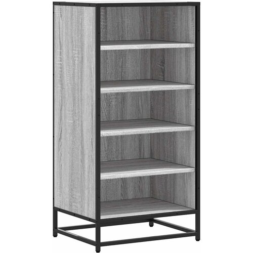 Maison Chic Regal za čevlje - Polica za čevlje siva sonoma 48x38x97,5 cm inženirski les, (21777781) Cene