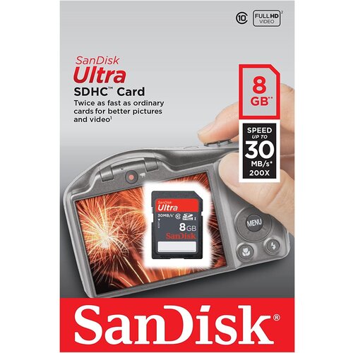 San Disk SDHC Ultra 8GB 30MB/s UHS-I Class10 Cijene