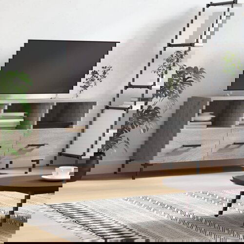 VidaXL TV ormarić boja hrasta sonome 102x36x50 cm konstruirano drvo Slike